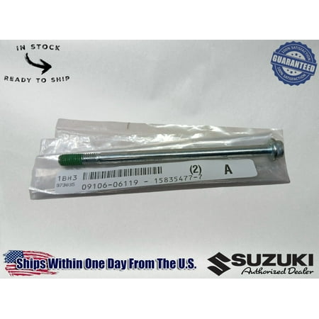 Suzuki OEM Gsx-R 1000 Gsx-R 750 Gsx-R600 Fuel Tank Bolt 6 X 110 - 09106-06119