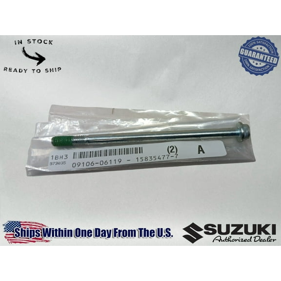 Suzuki OEM Gsx-R 1000 Gsx-R 750 Gsx-R600 Fuel Tank Bolt 6 X 110 - 09106-06119