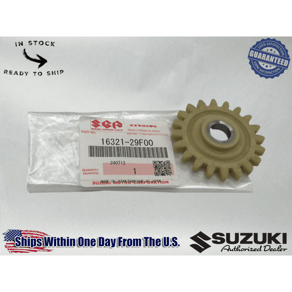 Suzuki OEM OIL PUMP GEAR DRZ400 DRZ400 E S SM QUADSPORT Z400-16321-29F00 1