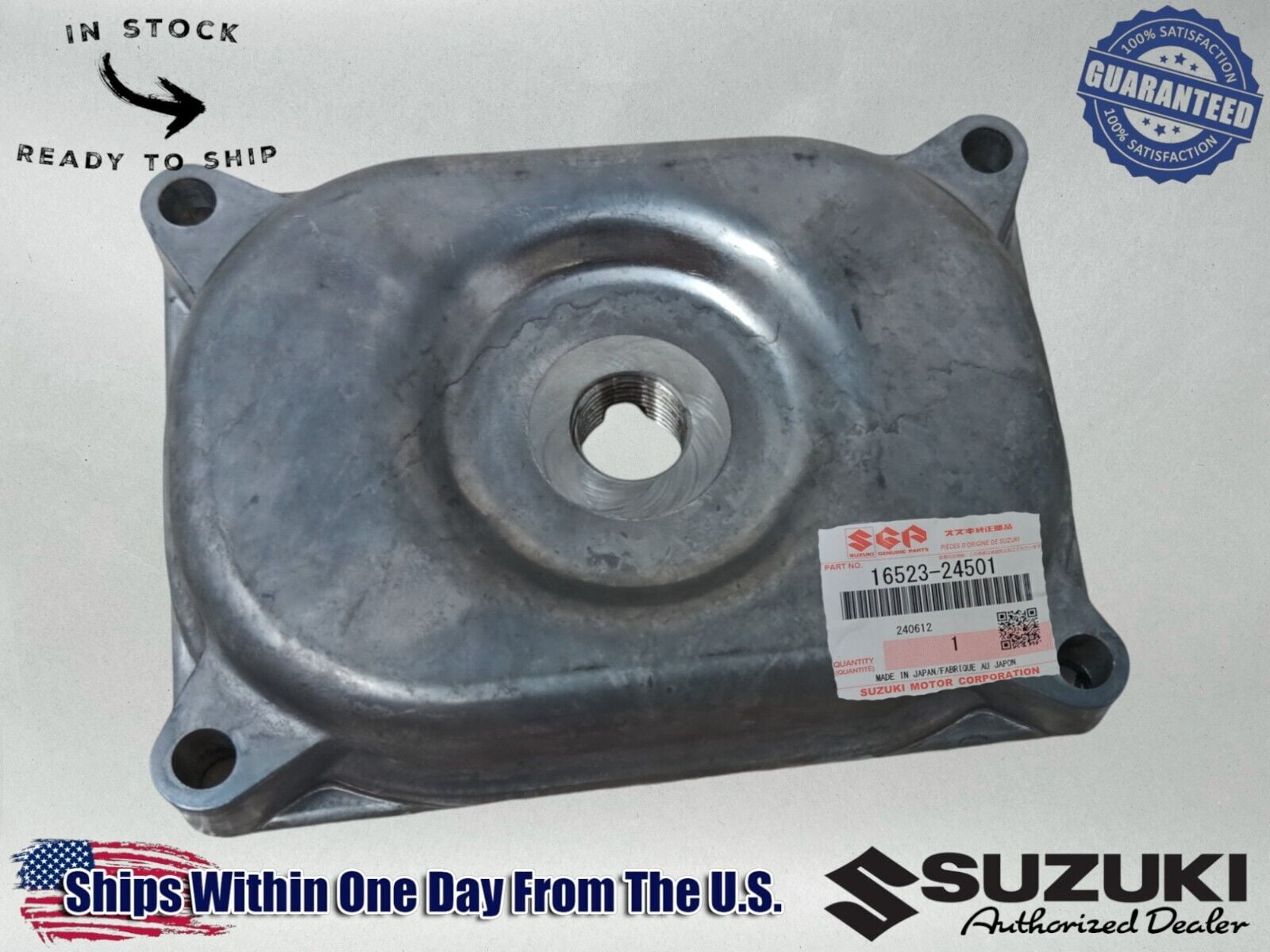 Suzuki OEM Oil Strainer Cap Eiger 400 King Quad 400 Quad Master 500 16523-24501