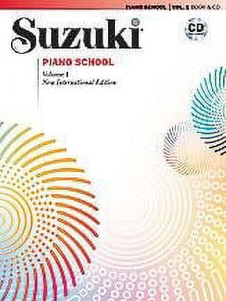 Suzuki Piano School New International Edition Piano Book and CD Volume 1
