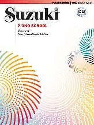 Suzuki Piano School New International Edition Piano Book and CD Volume 3