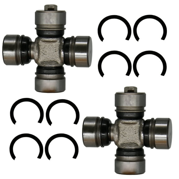 Suzuki Quadrunner 250 LT-F250 2X4 rear outer axle u-joint set 1988 - 2001