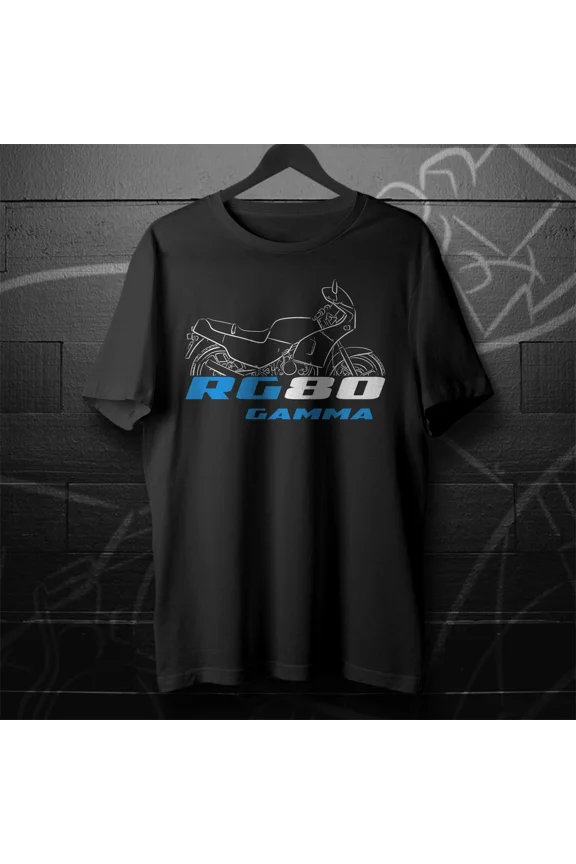 Suzuki RG80 E/Gamma 1981-1991 - Motorcycle T-Shirt for Riders