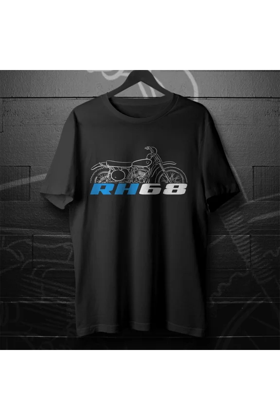 Suzuki RH68 1968 - Motorcycle T-Shirt for Riders