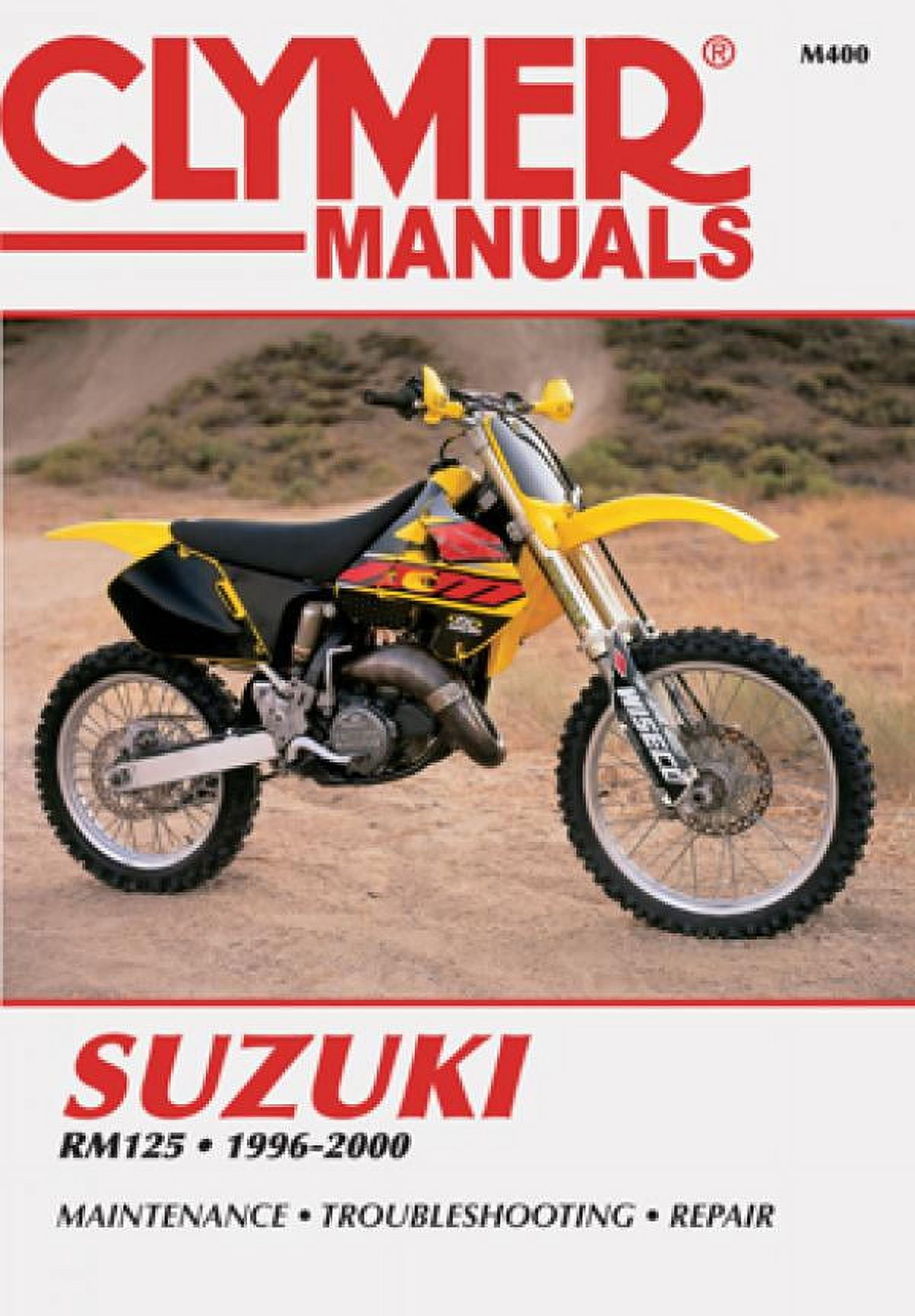 2001 SUZUKI RM125 REPAIR MANUAL PDF visual data 4