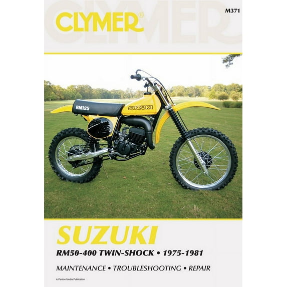 Suzuki RM50-400 Twin Shock Motorcycle (1975-1981) Service Repair Manual ^