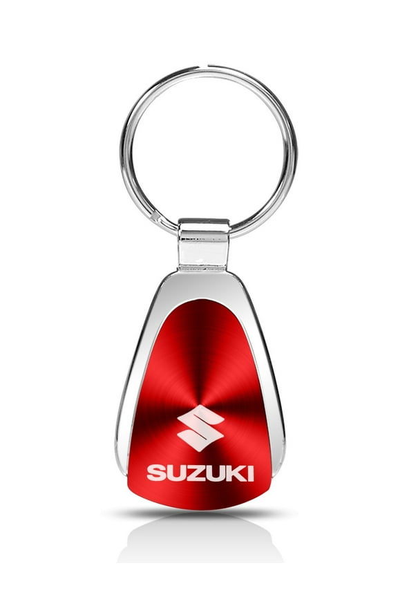 Suzuki Red Tear Drop Key Chain Key Chain