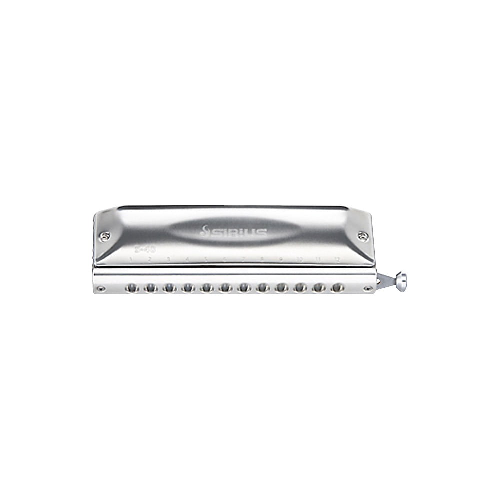Suzuki Sirius Chromatic 12-Hole 48-Note Harmonica - Straight Alignment - S-48S