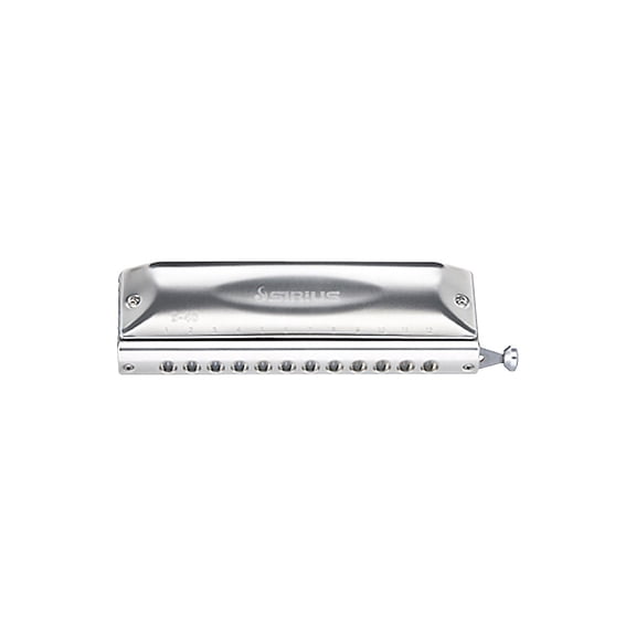 Suzuki Sirius Chromatic 12-Hole 48-Note Harmonica - Straight Alignment - S-48S