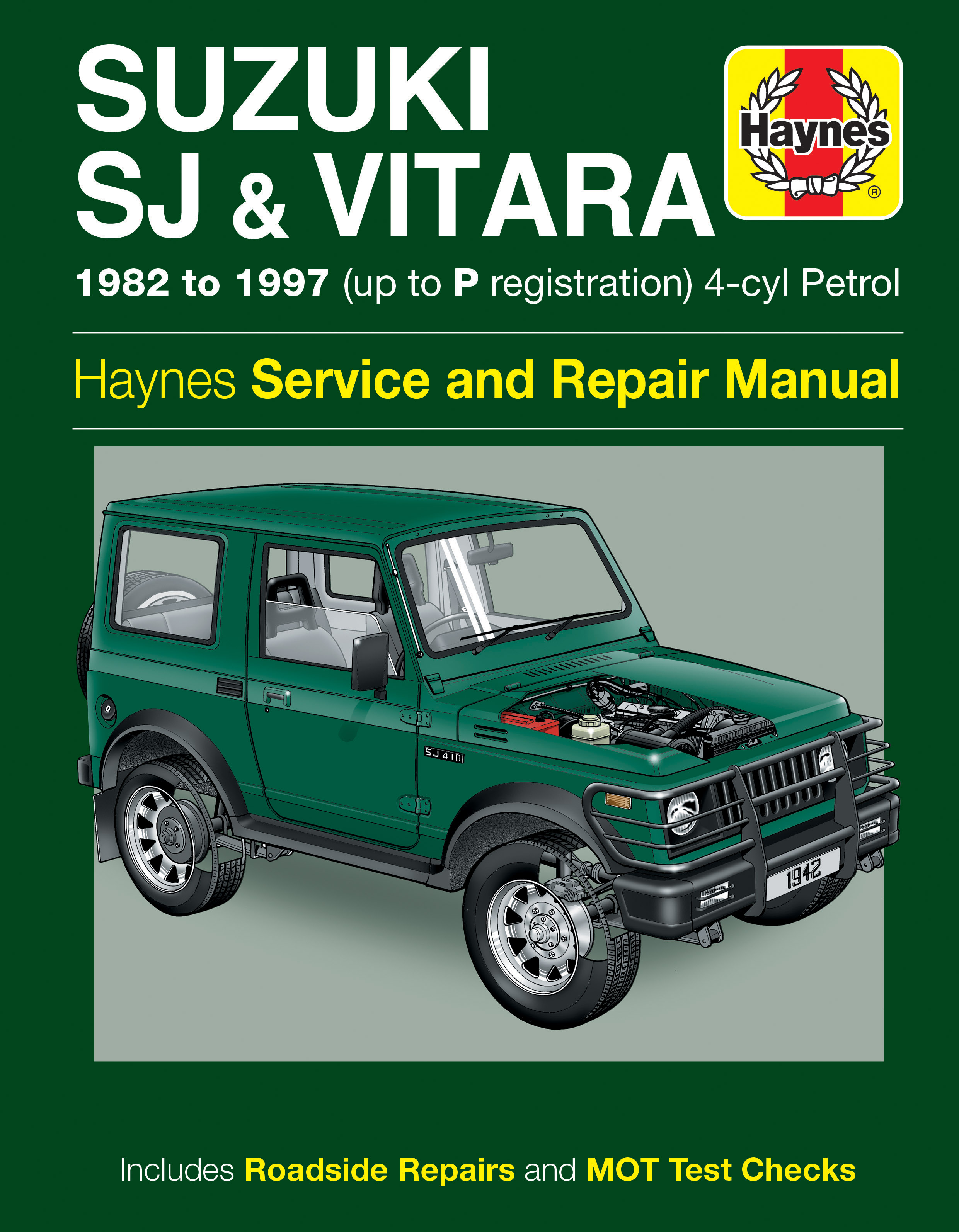 Suzuki SJ Series, Samurai & Vitara (4-cyl) Petrol (82 - 97