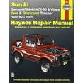 thumbnail image 1 of Suzuki Samurai/Sidekick/X-90 & Geo & Chevrolet Tracker: 1986 thru 2001: All 4-cylinder models (Haynes Repair Manuals), 1 of 3