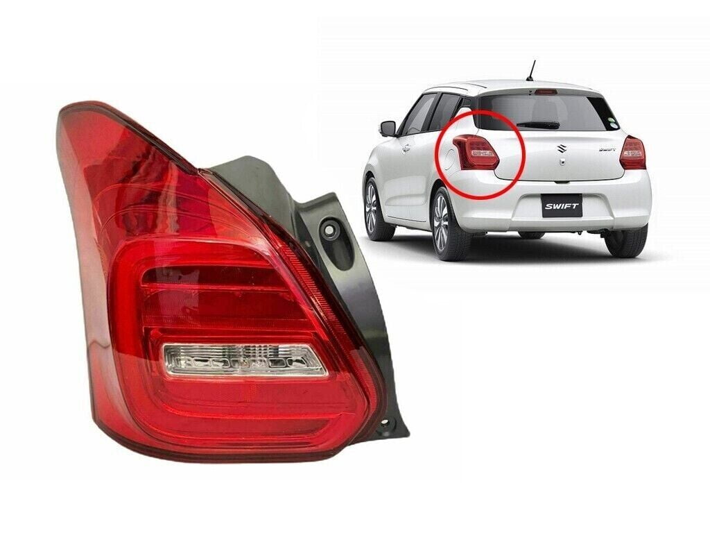 Suzuki Swift 3rd generation Hatchback Left Rear Tail Lights Lamps