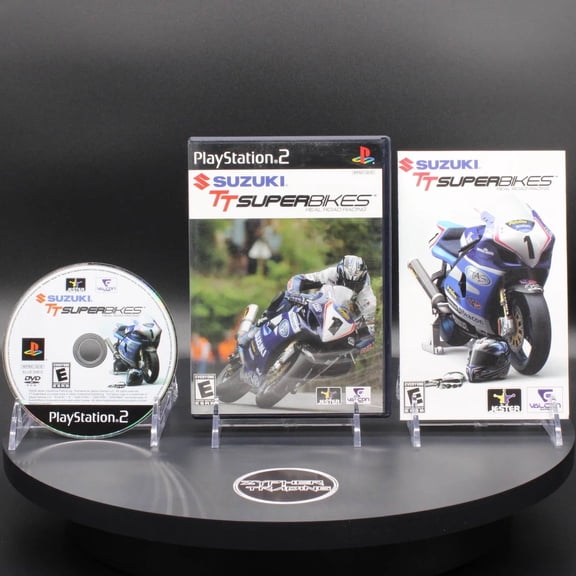 Restored Suzuki TT Superbikes: Real Road Racing Sony PlayStation 2 PS2