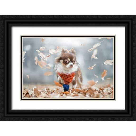 Suzuki, Takashi 32x23 Black Ornate Wood Framed with Double Matting Museum Art Print Titled - Meme