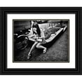 thumbnail image 1 of Suzuki, Tatsuo 14x12 Black Ornate Wood Framed with Double Matting Museum Art Print Titled - Girl, 1 of 4