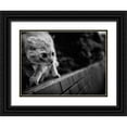 thumbnail image 1 of Suzuki, Tatsuo 18x15 Black Ornate Wood Framed with Double Matting Museum Art Print Titled - Ready To Fight, 1 of 4