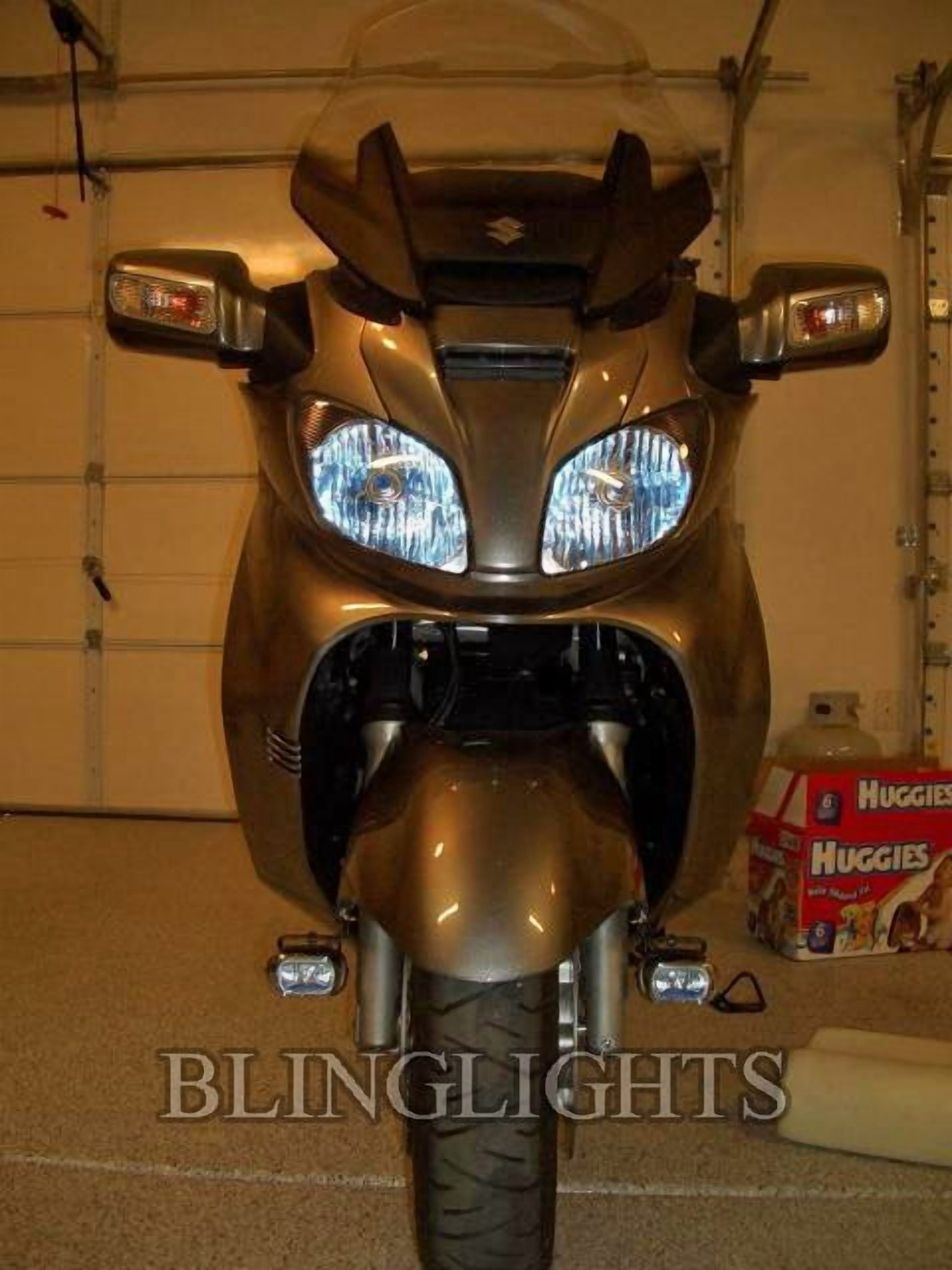 Suzuki UH125 Burgman 125 Xenon Driving Lights Fog Lamps Kit