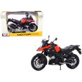 thumbnail image 1 of Suzuki V-Strom Red and Black 1/12 Diecast Motorcycle Model by Maisto, 1 of 3