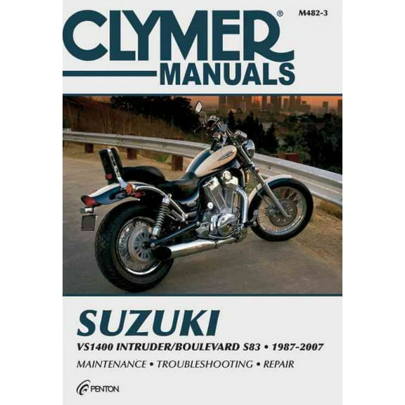 Pre-Owned Suzuki VS1400 Intruder / Boulevard S83 Motorcycle (1987-2007) Service Repair Manual ^