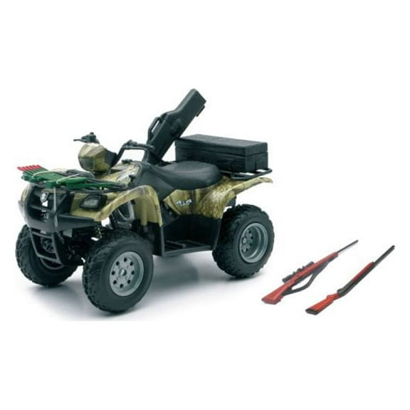 Suzuki Vinson 500 4X4 Quad Runner ATV, Green - New Ray 42903A - 1/12 scale Model Toy Vehicle