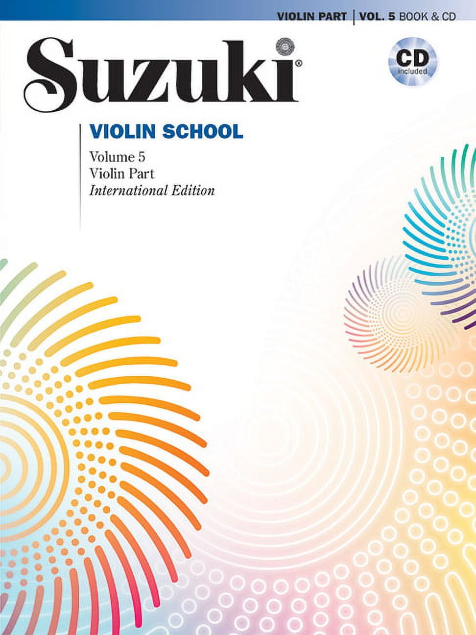 Suzuki Violin School Suzuki Violin School: Violin Part, Book & CD, Book 5, (Paperback)