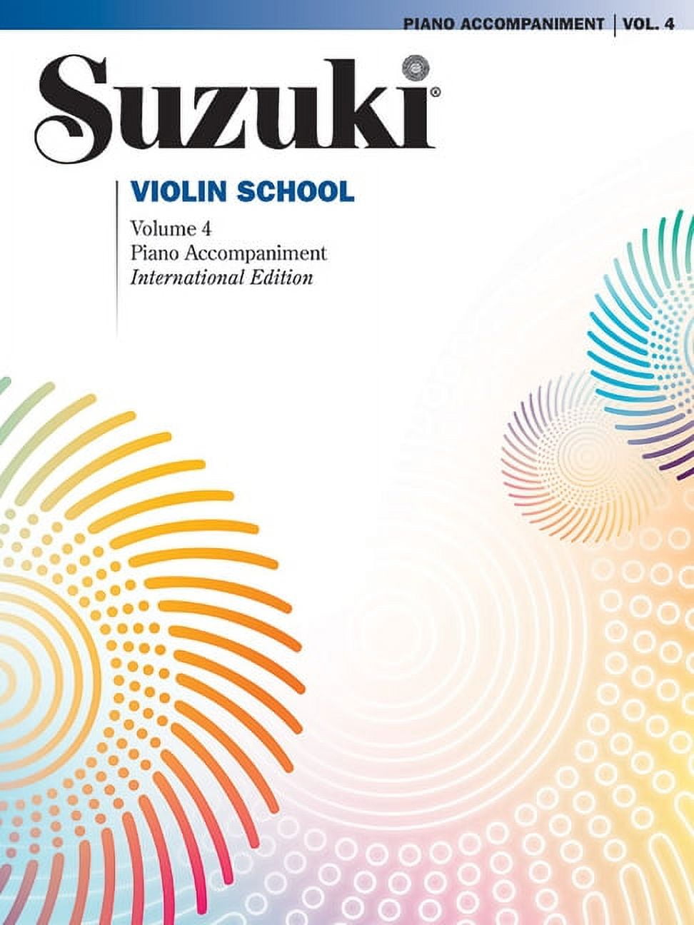 SHINICHI SUZUKI Suzuki Violin School Suzuki Violin School, Vol 4: Piano Acc., Book 4, (Paperback)
