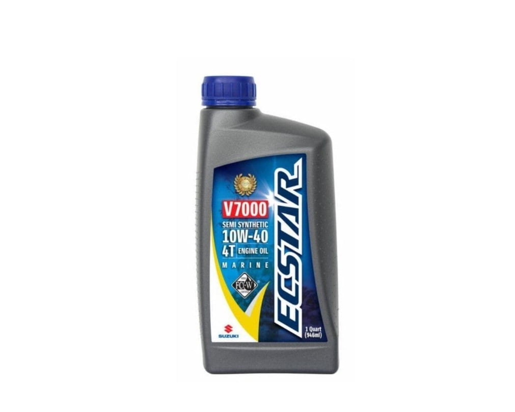 Suzuki - marine Marine 990C0-01E30-QUA ECSTAR V7000 Semi Synthetic Engine Oil 10W-40
