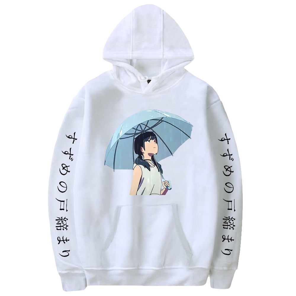 Suzume no Tojimari Hoodie Sweatshirts Hipster Fashion Women Man TeeShirt  Unisex Anime Streetwear 
