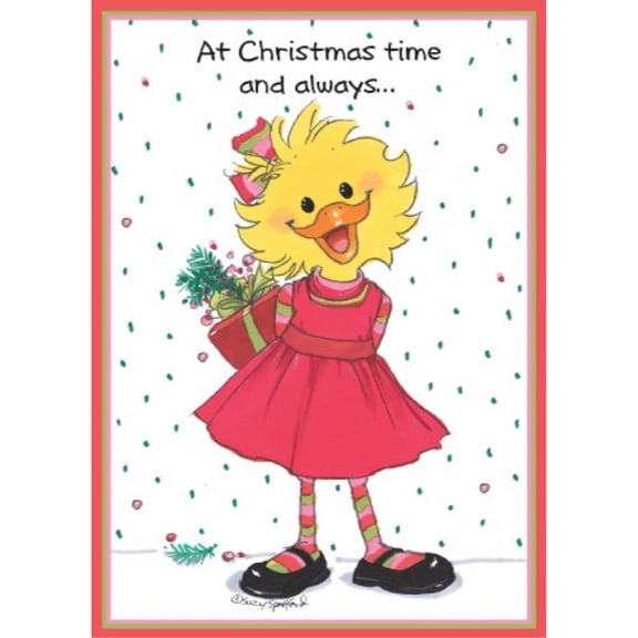 suzy's zoo christmas cards, "your friendship is a gift" 10911