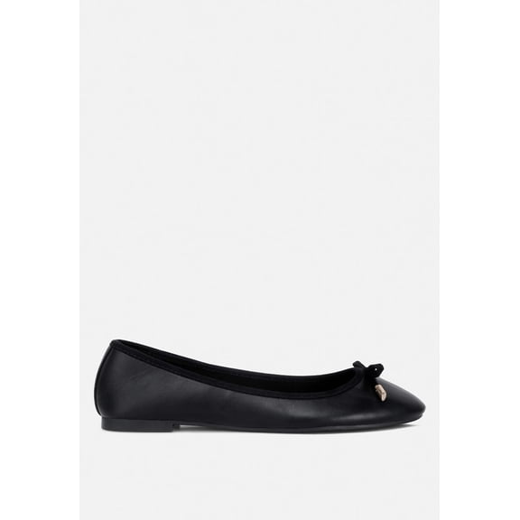 Suzzy Bow Embellished Flat Ballerinas