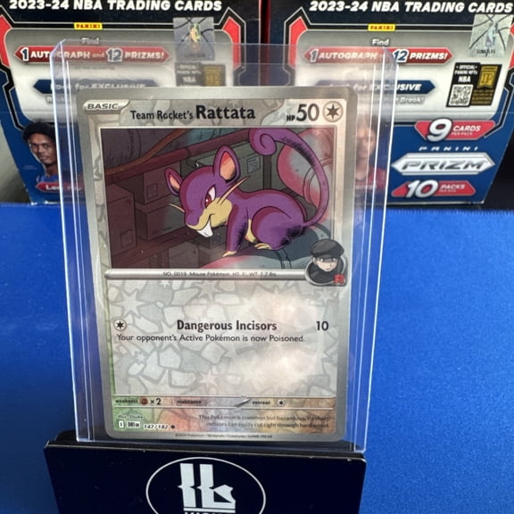 Sv10: Destined Rivals Rattata Reverse Holo Common #147/182