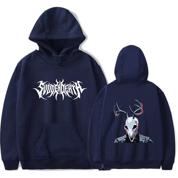 Svdden Death Hoodie EDM Festivals 2024 Sweatshirt Unisex Longsleeve Hip Hop Pullover