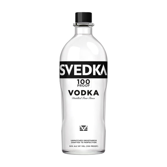 Svedka Vodka, 1.75l, 100 Proof (50% ABV)