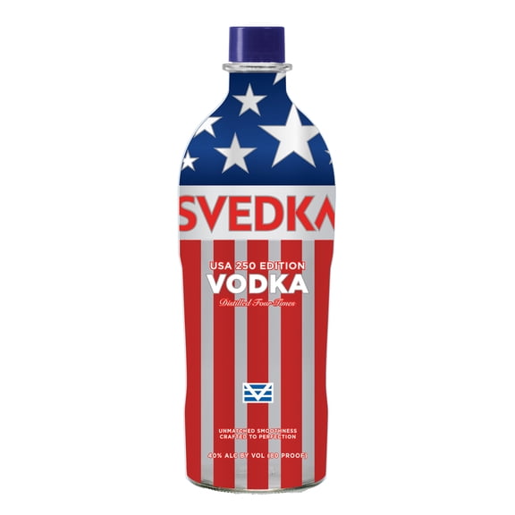Svedka Vodka 1.75L  80 Proof (ABV 40%)