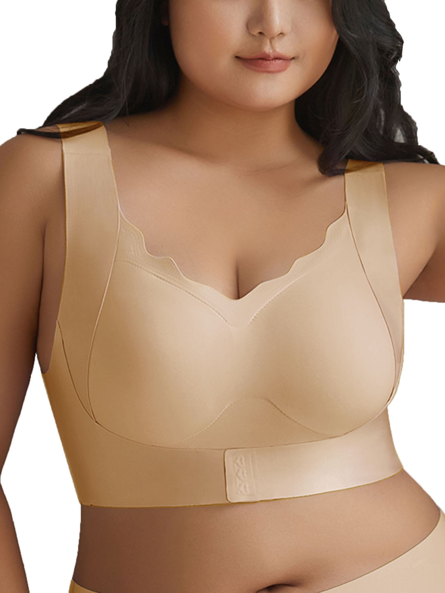 Sveltors Wirefree High Support Bra for Sagging Breast Women Full