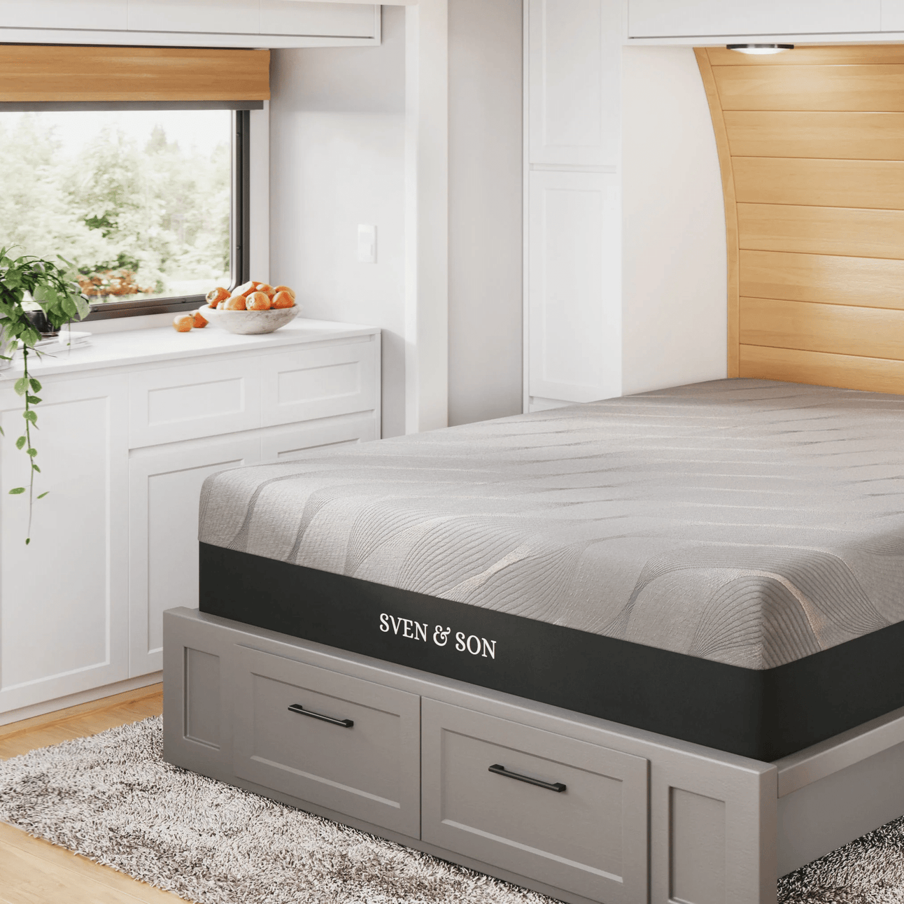 Sven & Son Gel Memory Foam Mattress, Premium Materials, CertiPURUS