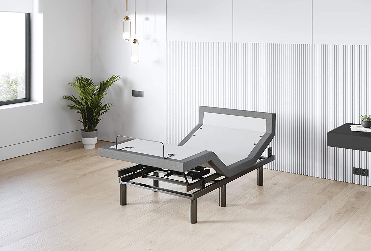 Sven & Son Split King Adjustable Bed Base Frame (Head Tilt) + 14\u201D