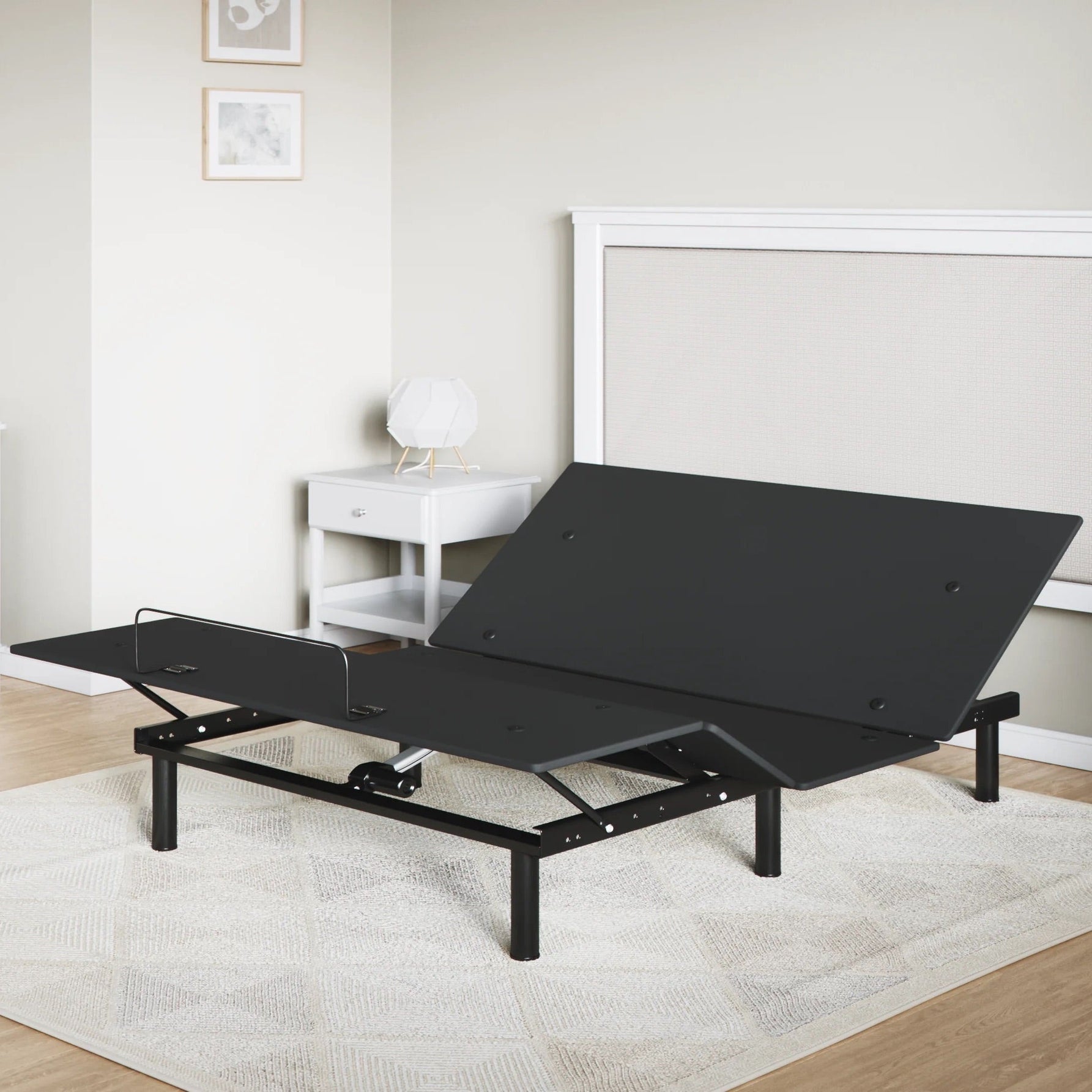 Sven and Son Essential Adjustable Bed Base (Frame Only), Easy Assembly