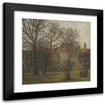 thumbnail image 1 of Svend Hammershøi 20x20 Black Modern Framed Museum Art Print Titled - The Garden of the Prince's Palace, Copenhagen (1905), 1 of 5