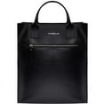 thumbnail image 1 of Svenklas Iona Designer Multipurpose All In One Stylish Travel Tote | Laptop Compartment with Zipper | Italian Leather Black Tote Bag For Men, Women and Girls, 1 of 3