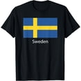 thumbnail image 1 of Sverige Souvenir Sweden Flag Men Women Kids Swedish T-Shirt mens t shirt，black，women，funny，misfits，men，journey，t-shirt, 1 of 4