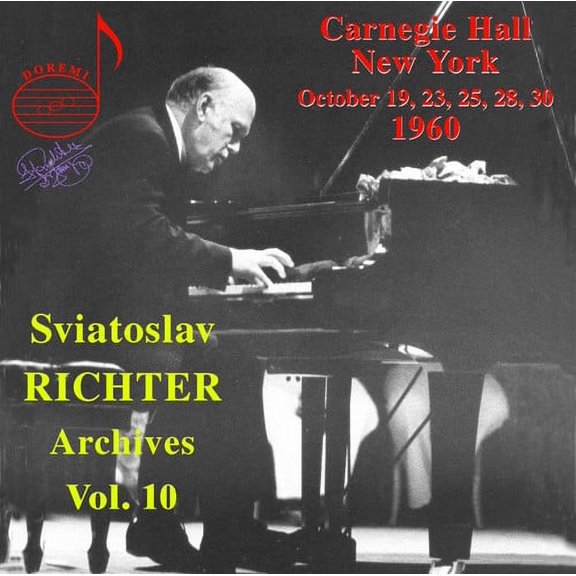 Sviatoslav Richter - From the Archives 10: Sviatoslav Richter Plays - Music & Performance - CD