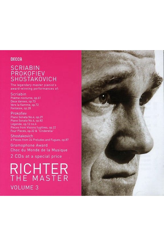 Sviatoslav Richter - Richter: The Master 3 - Classical - CD