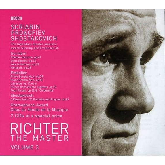 Sviatoslav Richter - Richter: The Master 3 - Classical - CD