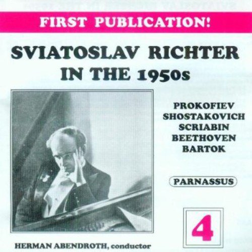 Sviatoslav Richter - Sviatoslav Richter in the 50's 4 - Music & Performance - CD