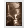 thumbnail image 1 of Svibilsky, Igor 17x24 White Modern Wood Framed Museum Art Print Titled - Waterfall on a Rainy Day, 1 of 4