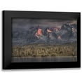thumbnail image 1 of Svoboda Mqep, Peter 24x17 Black Modern Framed Museum Art Print Titled - Below The Peaks Of Patagonia, 1 of 5