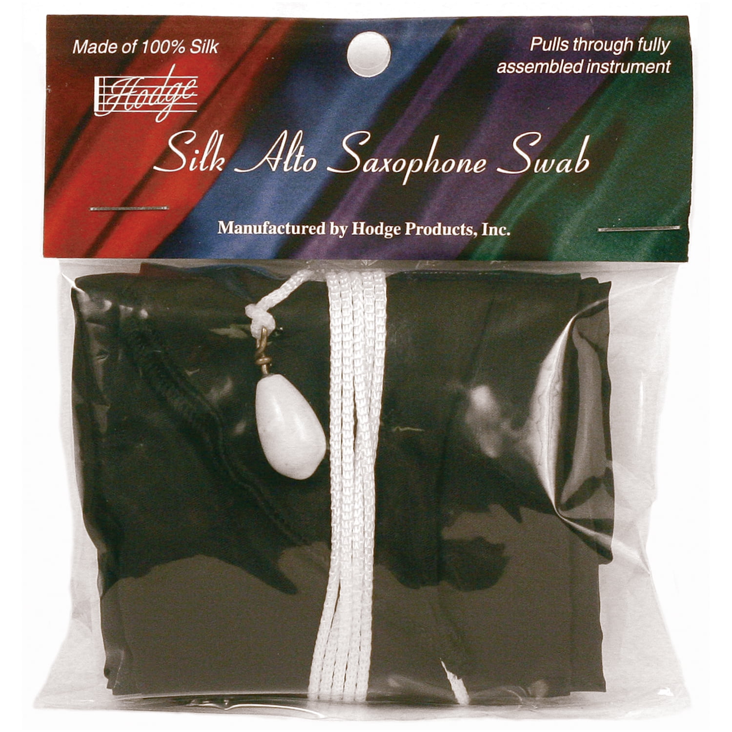 HODGE PRODUCTS Swab,Hodge Silk,ASax,Blk