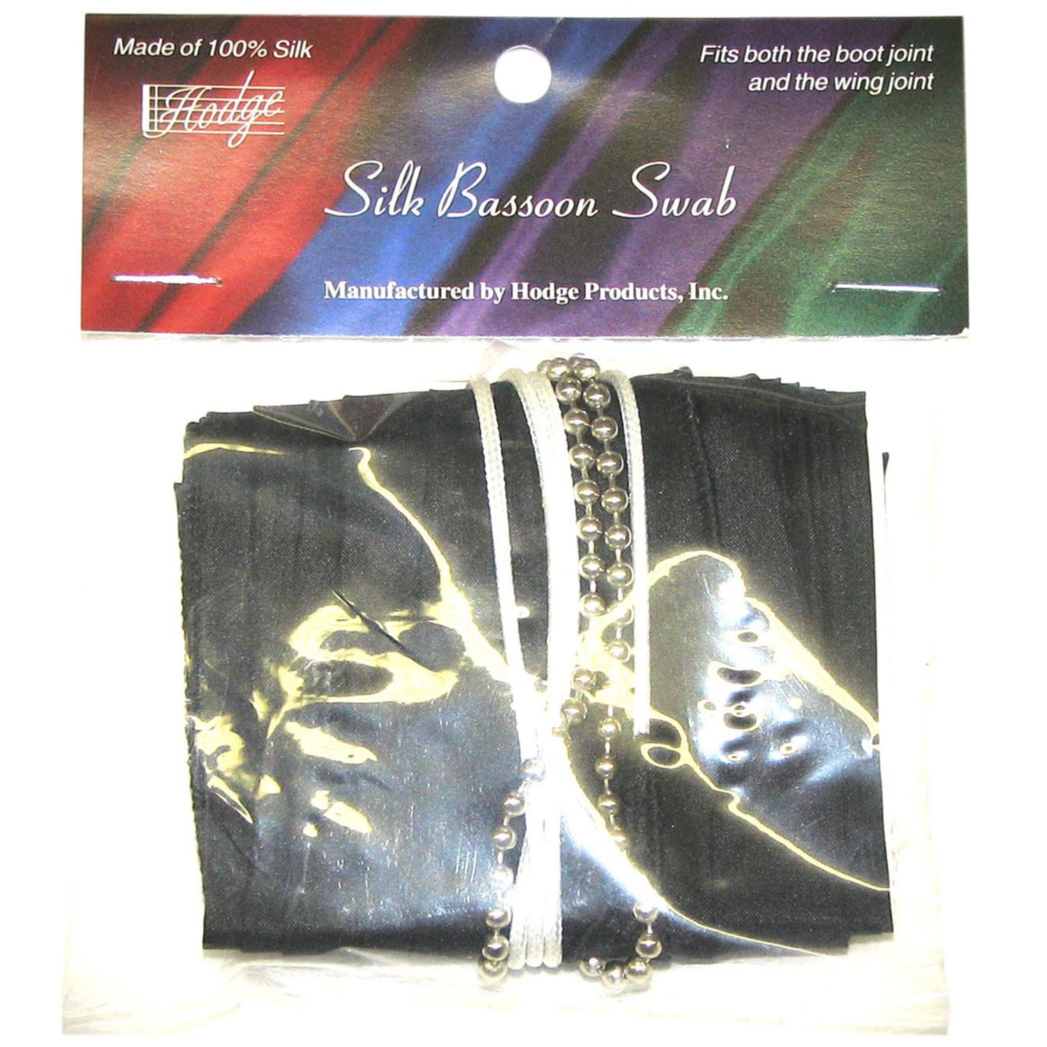 HODGE PRODUCTS Swab,Hodge Silk,Bassoon,Blk